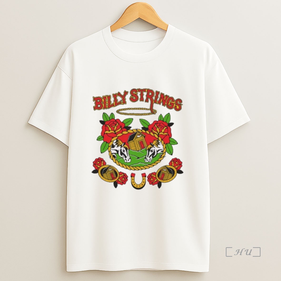 Officials Billy Strings Horses And Houses Graphic 2025 Sweatshirt Tee Shirt