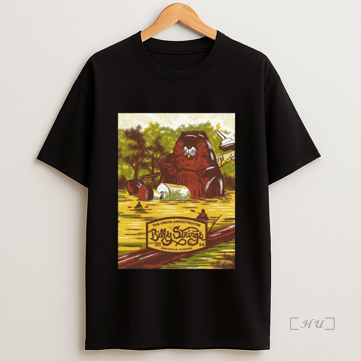 Officials Billy Strings Oct 24 2025 Huntsville Al Art By Travis Bone Sweatshirt Tee Shirt