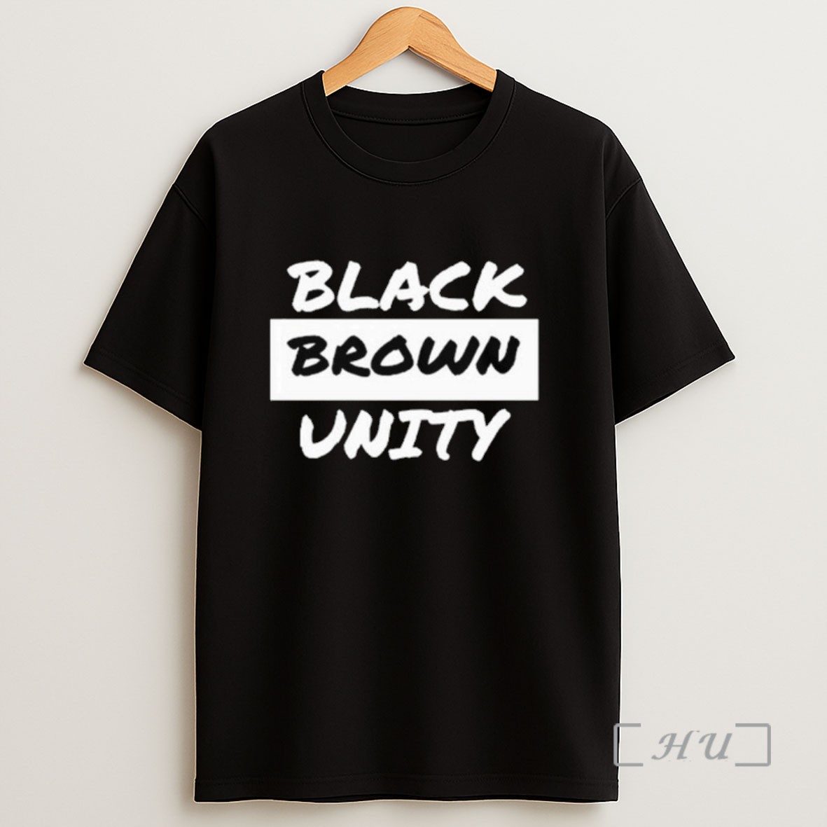 Officials Black Brown Unity Long Sleve Sweatshirt Tee Shirt