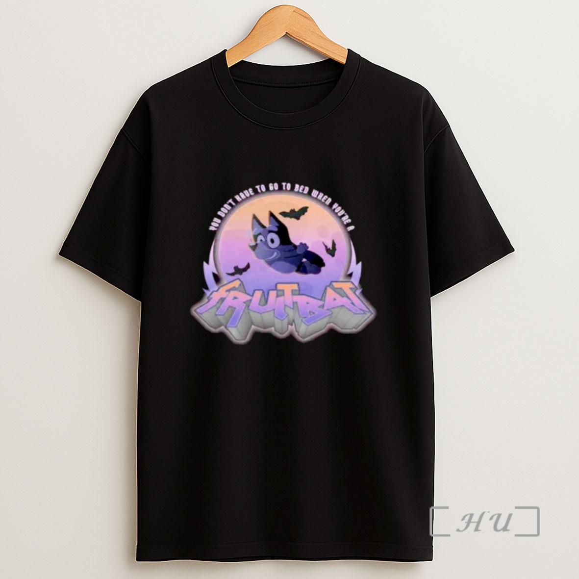 Officials Bluey You Dont Have To Go To Bed When Youre A Fruitbat Ornaments Sweatshirt Tee Shirt
