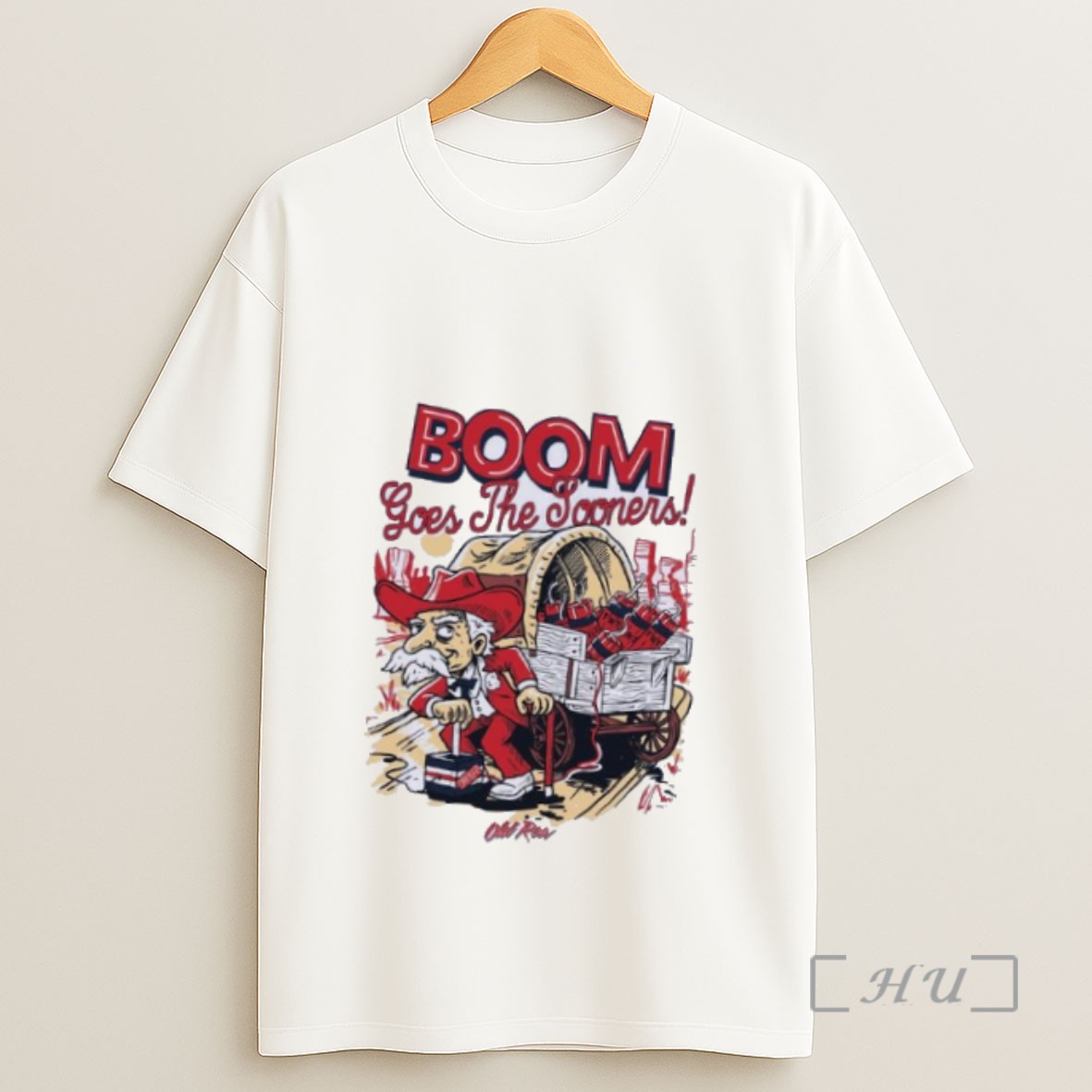 Officials Boom Goes The Sooners Ole Miss Beat Oklahoma Sweatshirt Tee Shirt