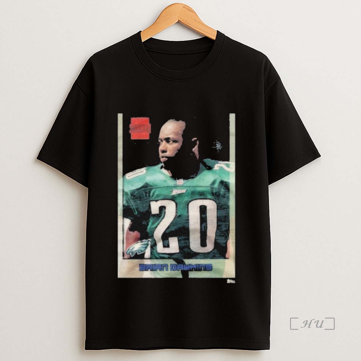 Officials Brian Dawkins 1996 Topps Stadium Club Sweatshirt Tee Shirt