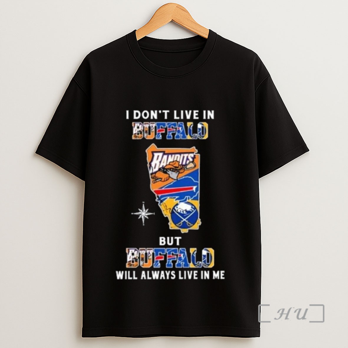 Officials Buffalo Bandits Buffalo Bills And Buffalo Sabres Logo Maps I Dont Live In Buffalo But Buffalo Will Always Live In Me 2025 Long Sleve Sweatshirt Tee Shirt