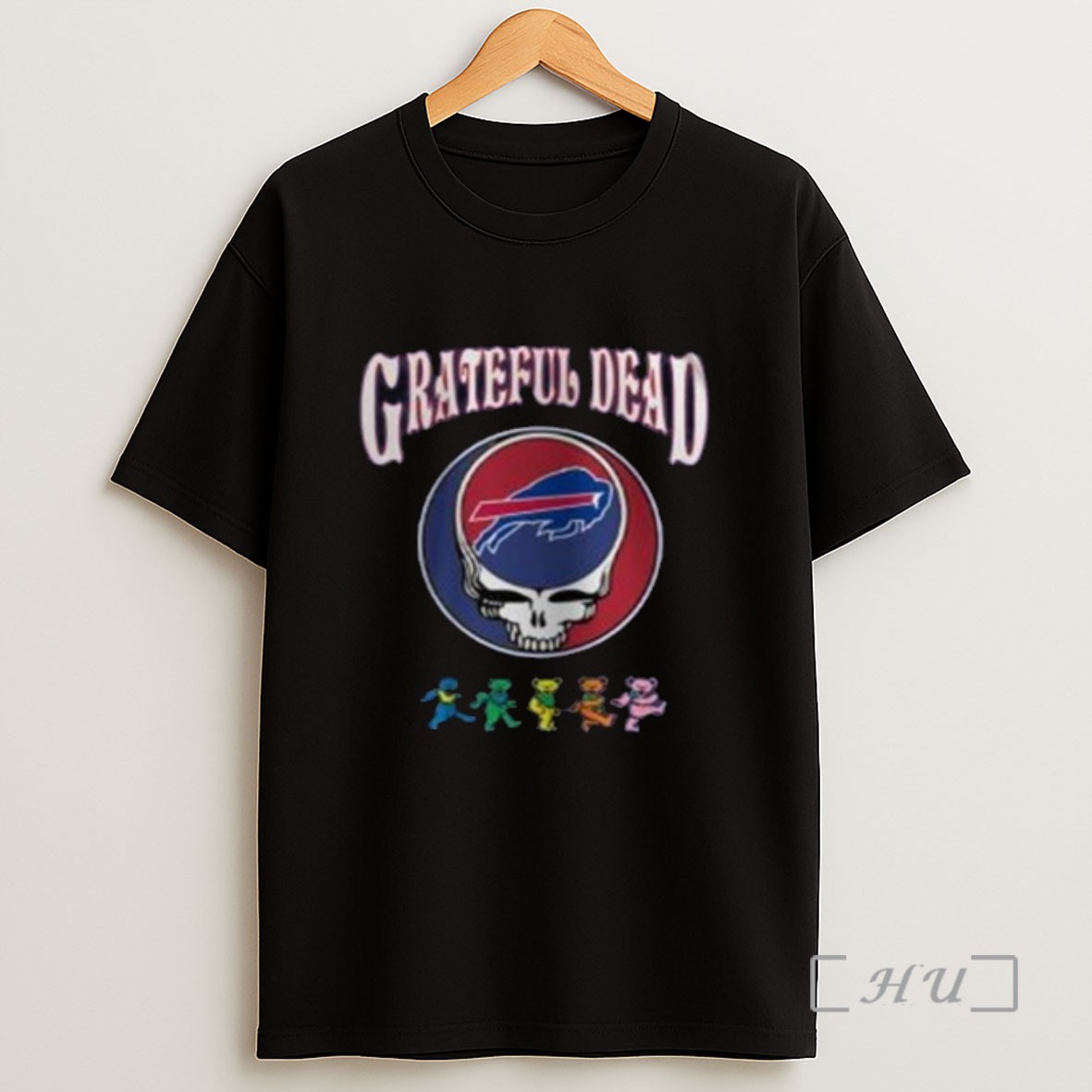 Officials Buffalo Bills Grateful Dead 60th Anniversary Nfl 2025 Football Long Sleve Sweatshirt Tee Shirt