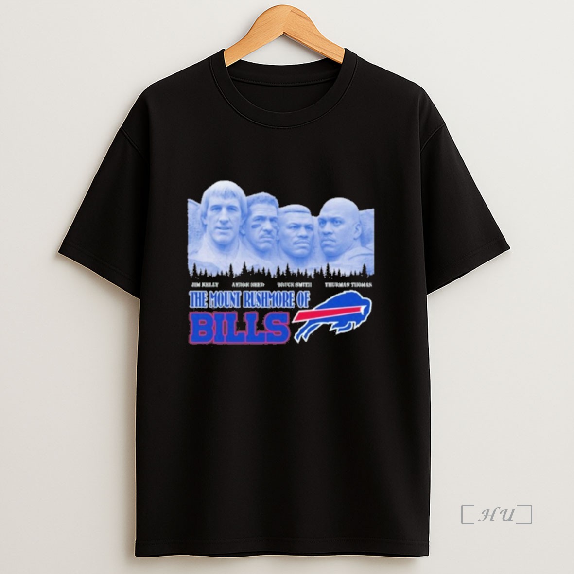 Officials Buffalo Bills The Mount Rushmore Of Bills Sweatshirt Tee Shirt