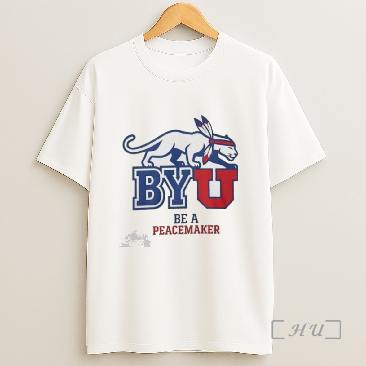 Officials Byu Be A Peacemaker Sweatshirt Tee Shirt