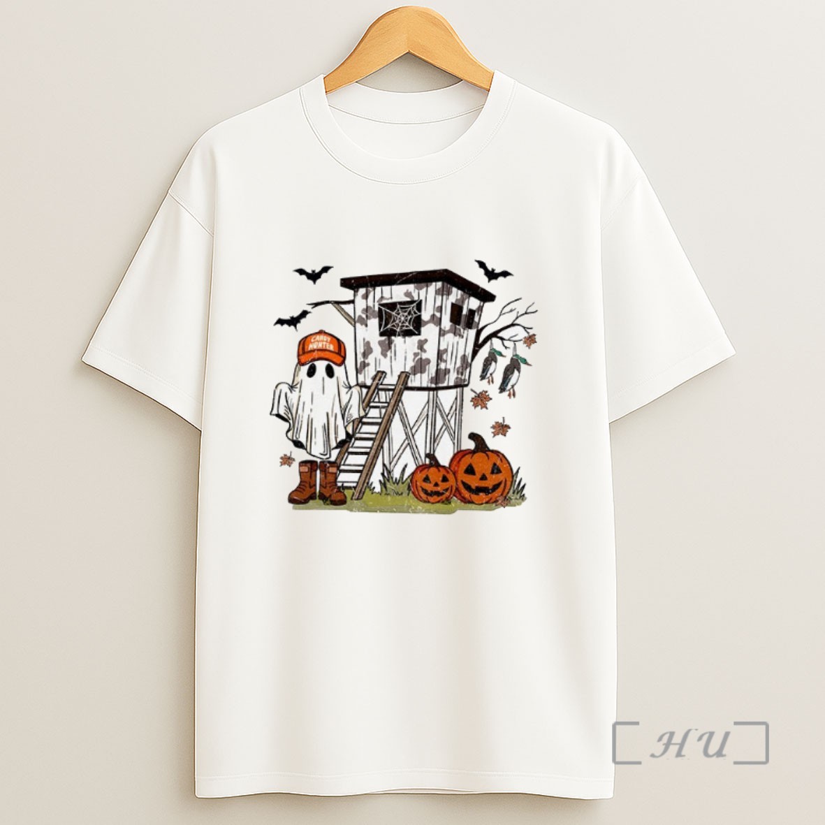 Officials Candy Hunter Camo Boys Pumpkin Boys Fall Halloween Sweatshirt Tee Shirt