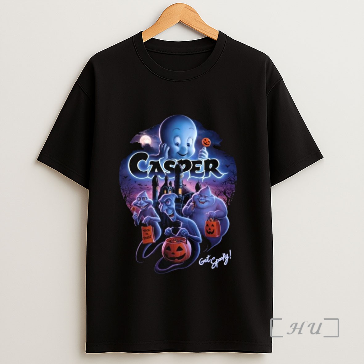 Officials Casper 95 Get Spooky Long Sleve Sweatshirt Tee Shirt