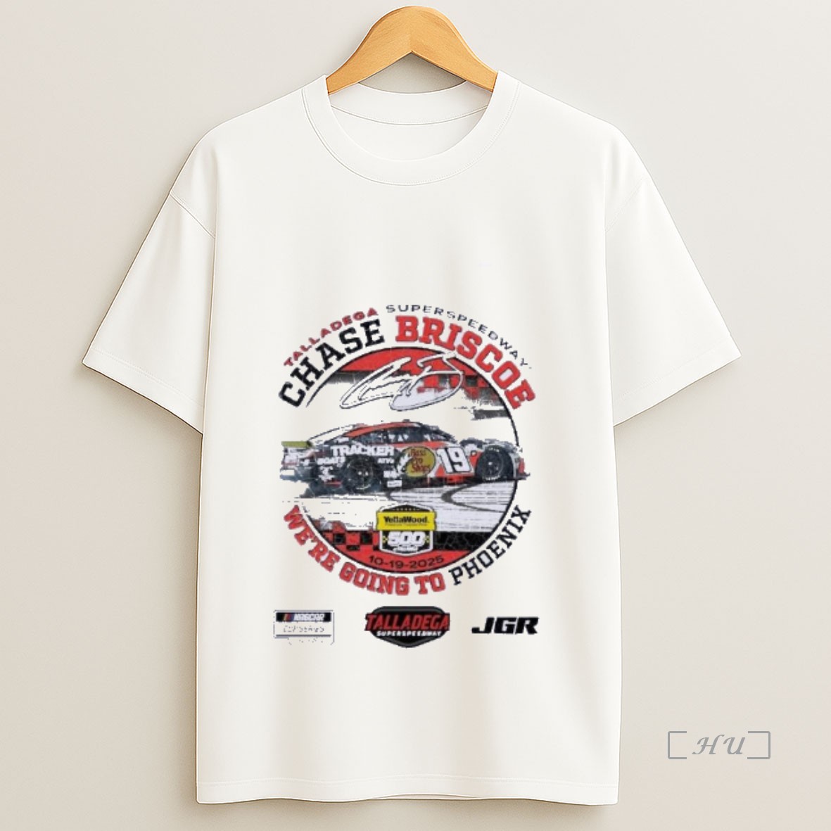 Officials Chase Briscoe 2025 Yellawood 500 Race Winner Sweatshirt Tee Shirt