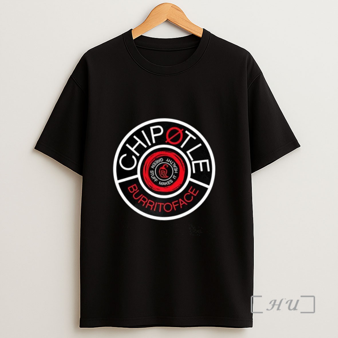 Officials Chipotle Burrito Face Logo Sweatshirt Tee Shirt