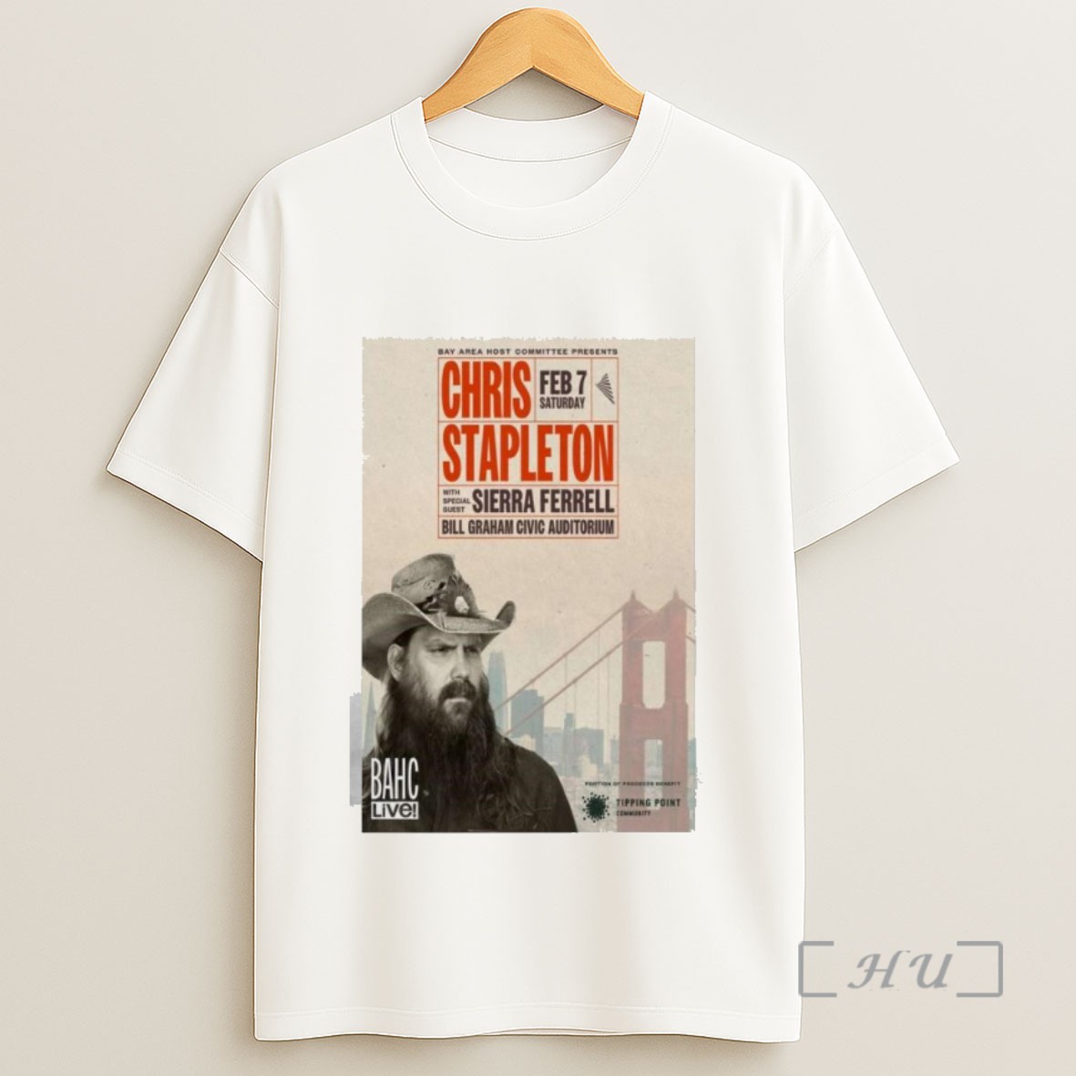 Officials Chris Stapleton Event San Francisco Ca Feb 7 2026 Sweatshirt Tee Shirt