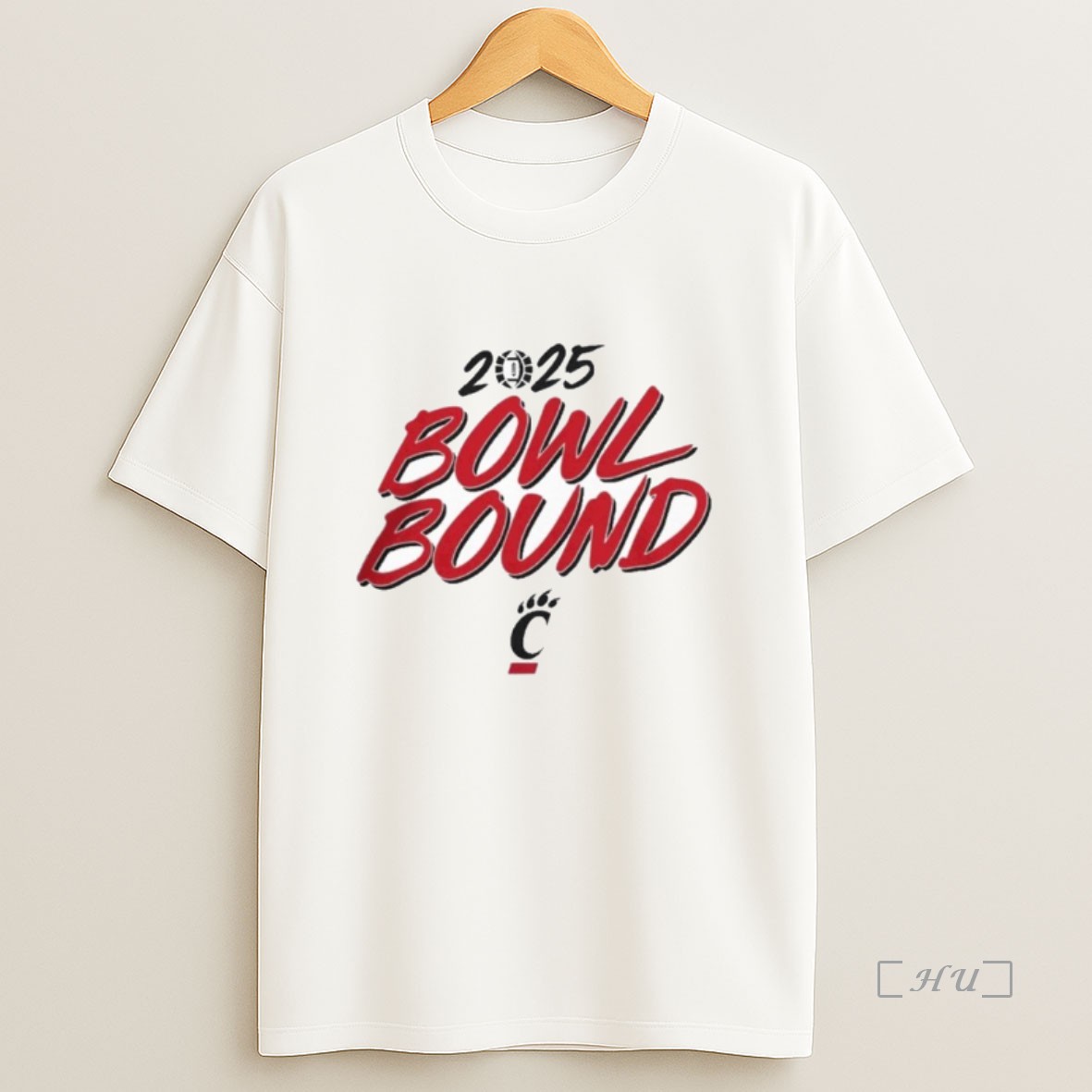Officials Cincinnati Bearcats College Football 2025 Bowl Bound Sweatshirt Tee Shirt