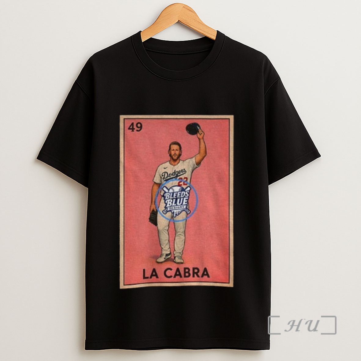 Officials Clayton Kershaw La Cabra Los Angeles Dodgers Mlb Baseball 2025 Card Sweatshirt Tee Shirt