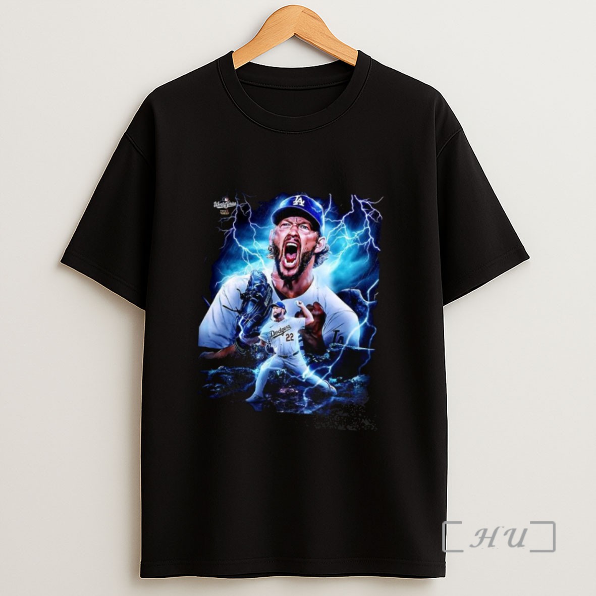 Officials Clayton Kershaw Los Angeles Dodgers World Series 2025 Lightning Sweatshirt Tee Shirt