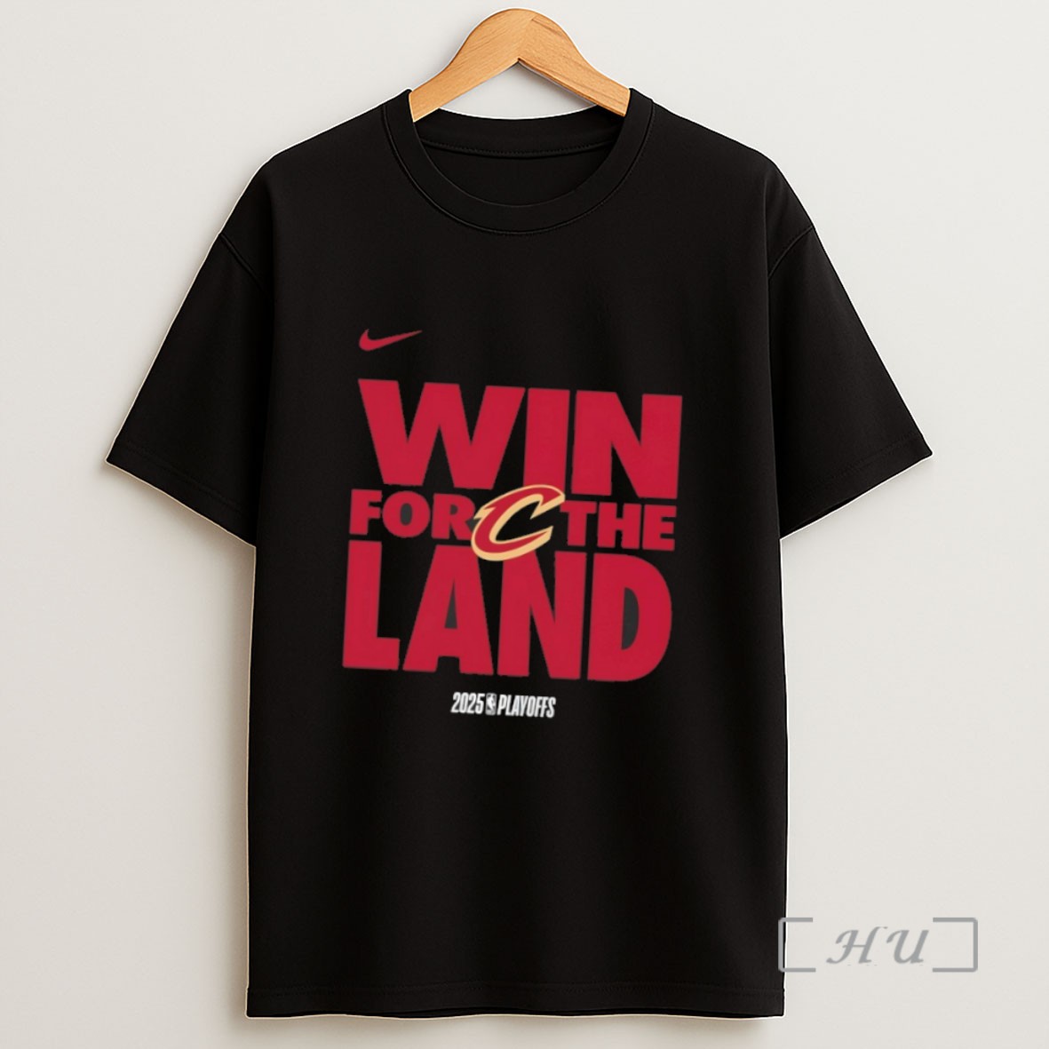 Officials Cleveland Cavaliers Win For The Land 2025 Playoffs Sweatshirt Tee Shirt
