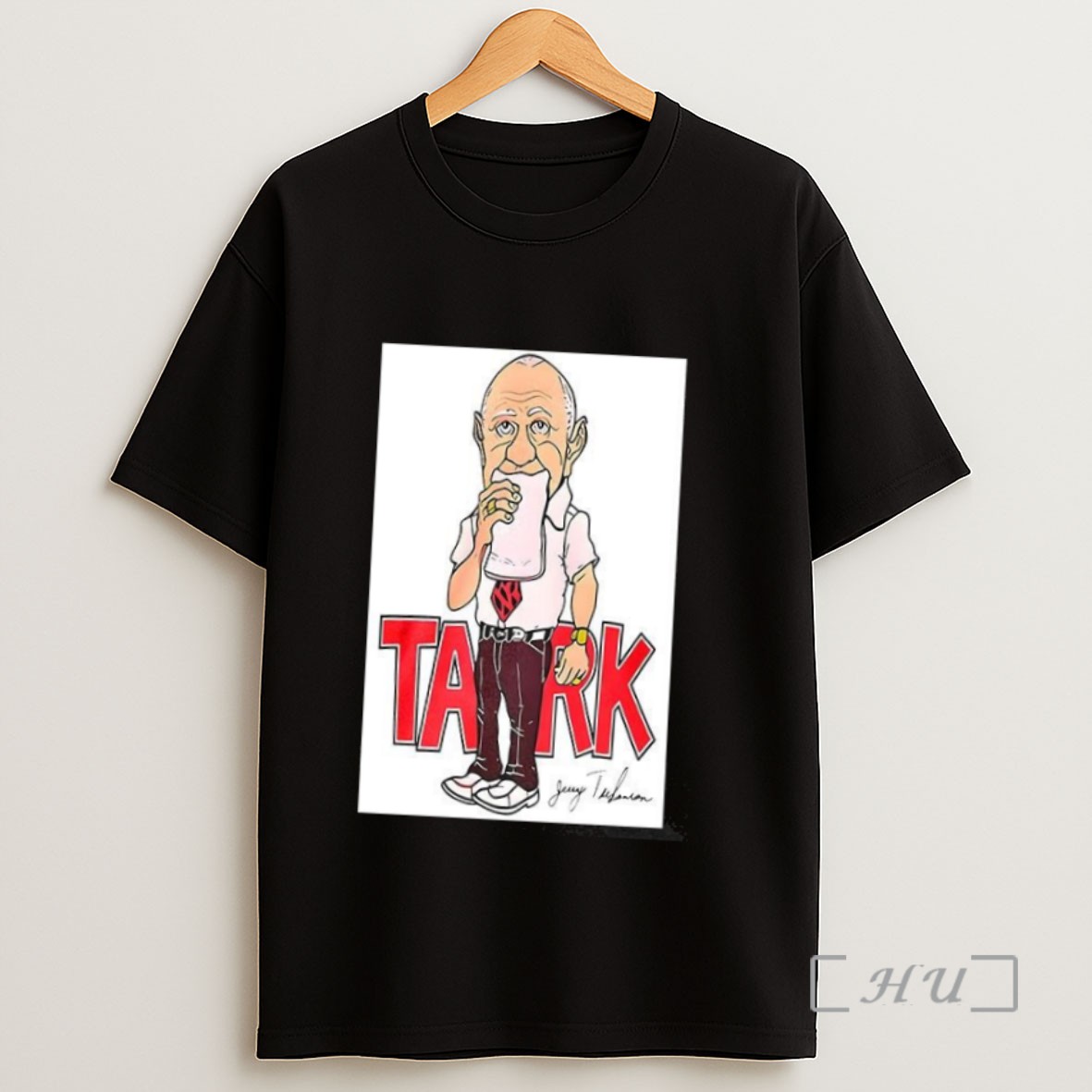 Officials Coach Jerry Tarkanian Unlv Runnin Rebels Shark Attack Signature Sweatshirt Tee Shirt