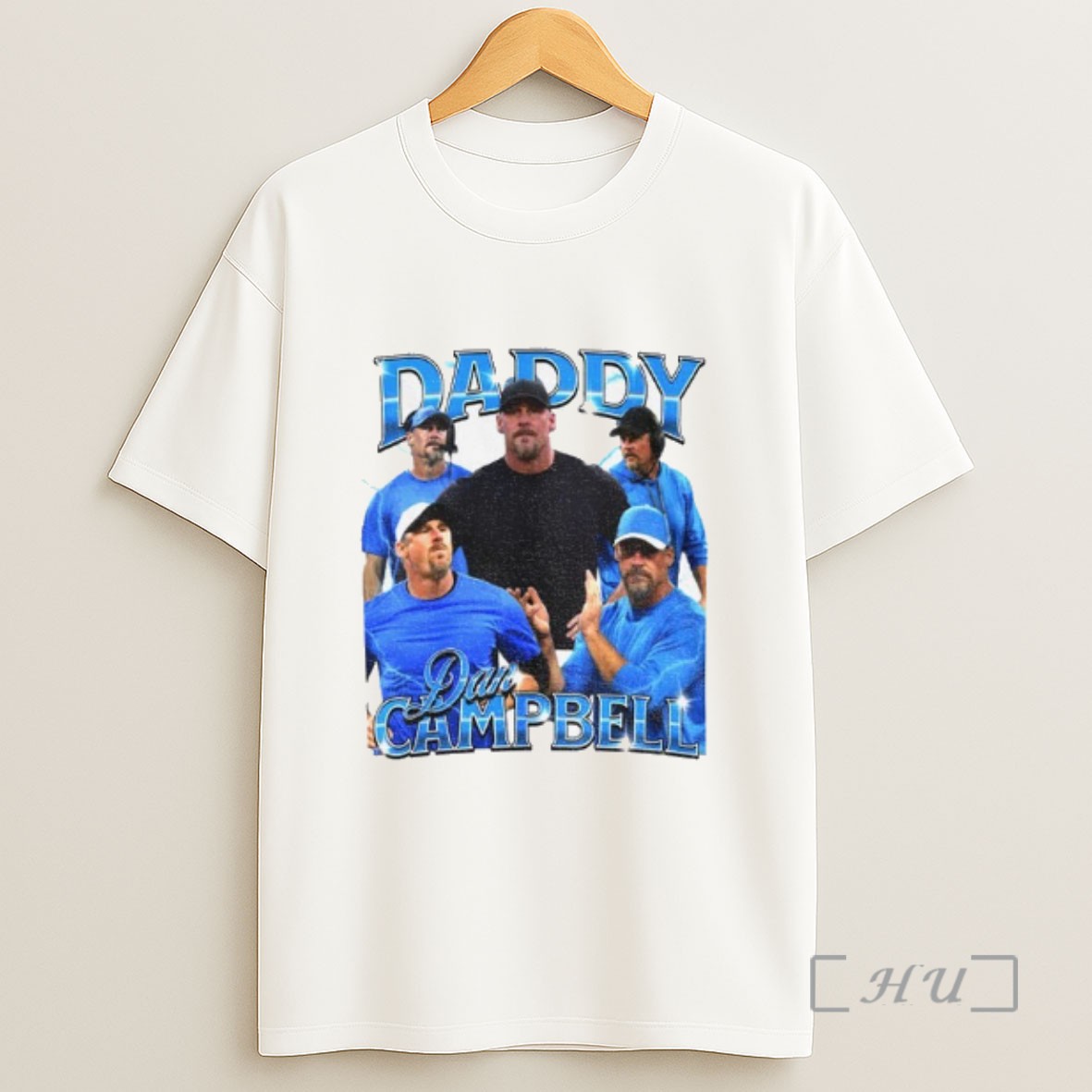 Officials Daddy Dan Campbell Coach Detroit Lions Vintage Sweatshirt Tee Shirt