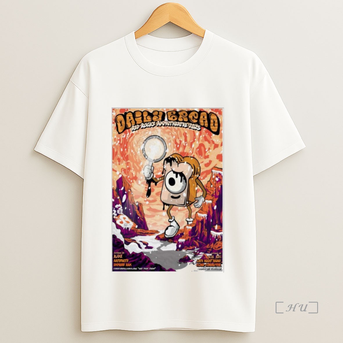 Officials Daily Bread Red Rocks Amphitheatre Shows On October 25 26 2025 Sweatshirt Tee Shirt