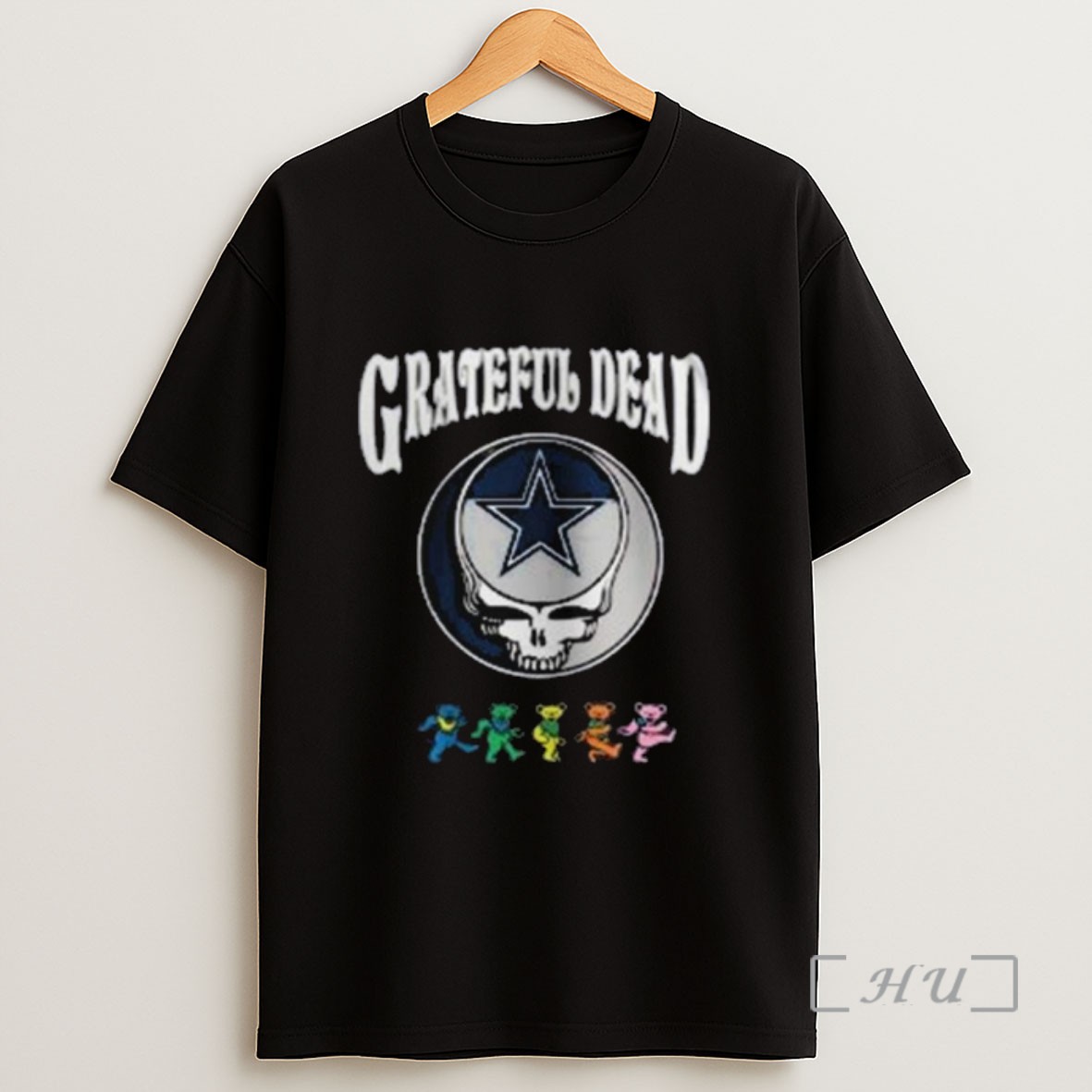 Officials Dallas Cowboys Grateful Dead 60th Anniversary Nfl 2025 Football Long Sleve Sweatshirt Tee Shirt