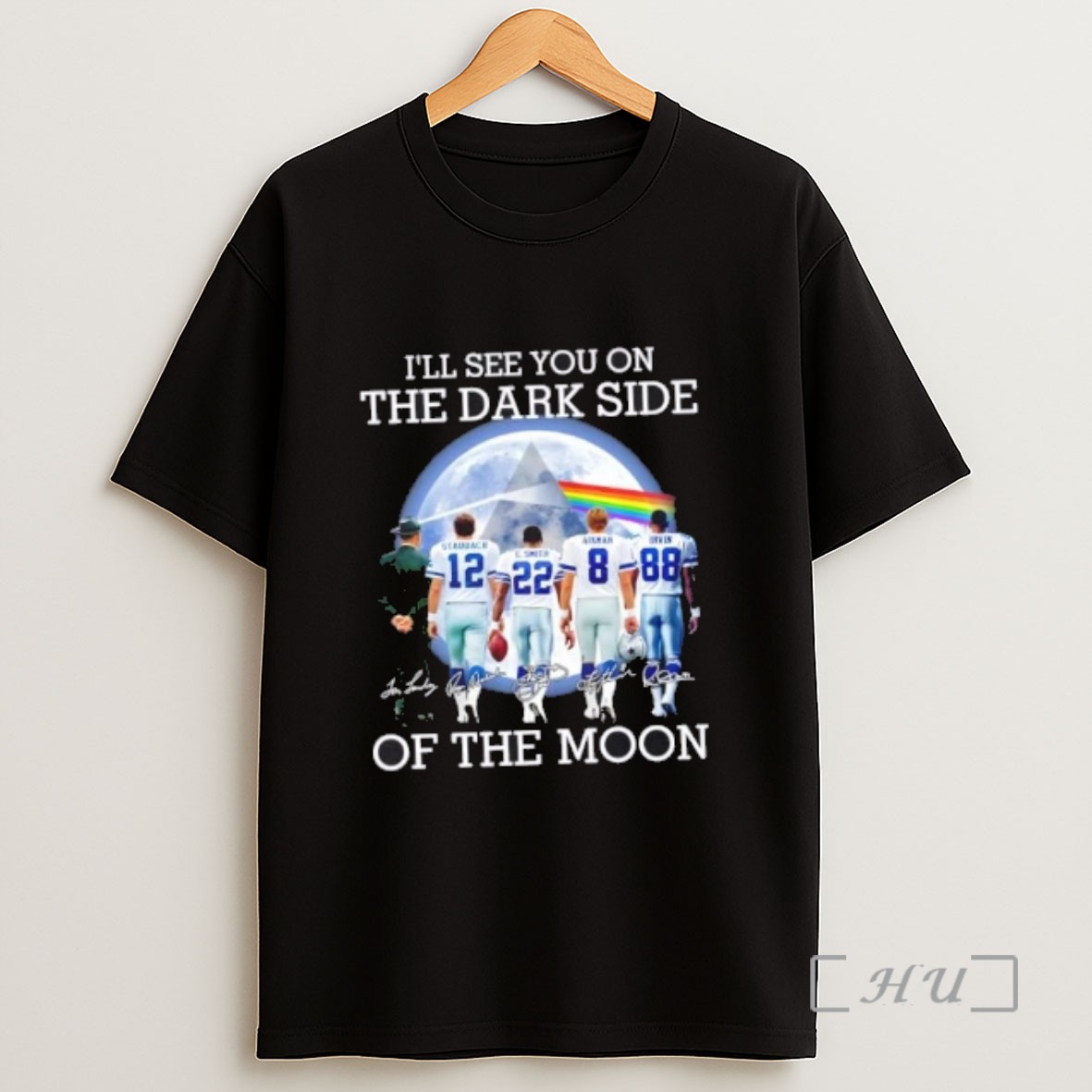 Officials Dallas Cowboys Legends Ill See You On The Dark Side Of The Moon Sweatshirt Tee Shirt