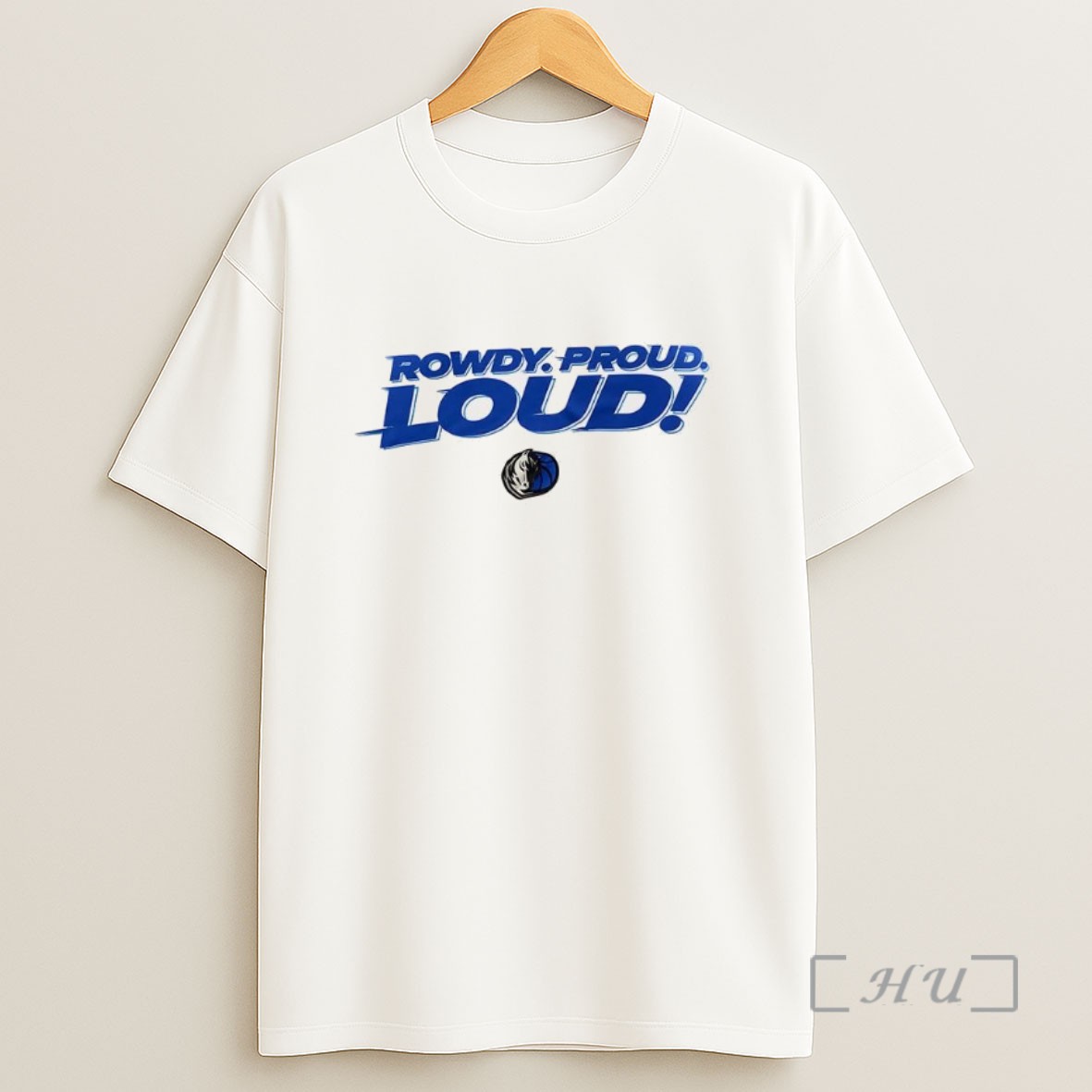 Officials Dallas Mavericks Rowdy Proud Loud 2025 Sweatshirt Tee Shirt