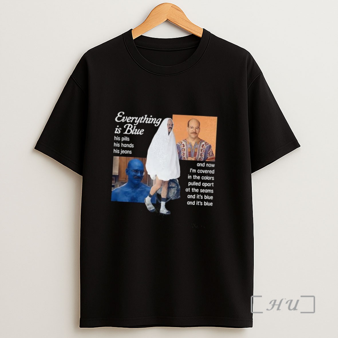 Officials David Cross Everything Is Blue Sweatshirt Tee Shirt