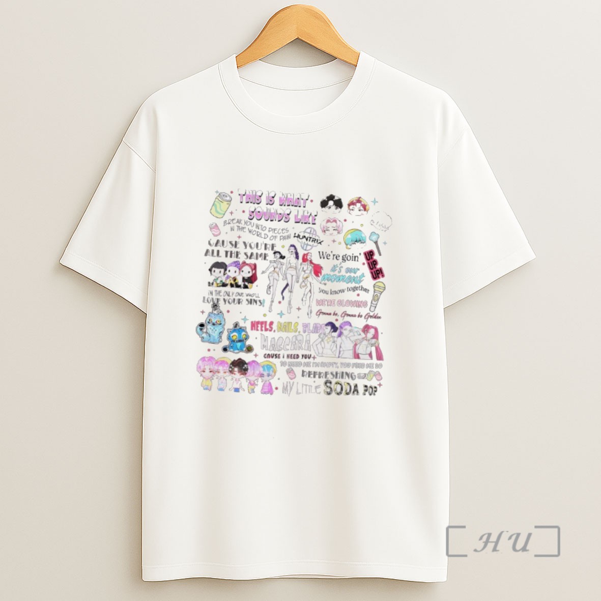 Officials Demon Hunter Anime Chibi This Is What Sounds Like Sweatshirt Tee Shirt