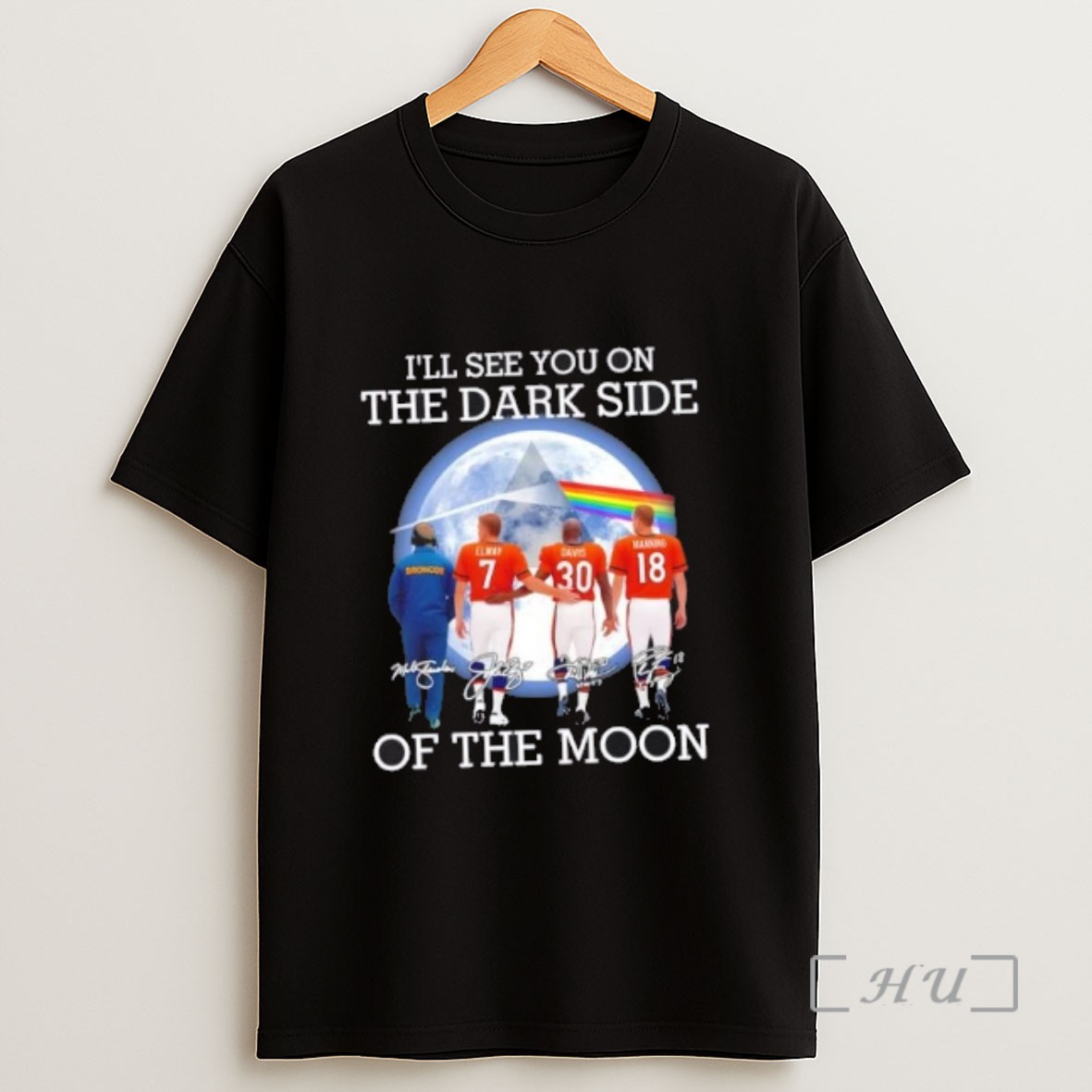 Officials Denver Broncos Legends Ill See You On The Dark Side Of The Moon Sweatshirt Tee Shirt