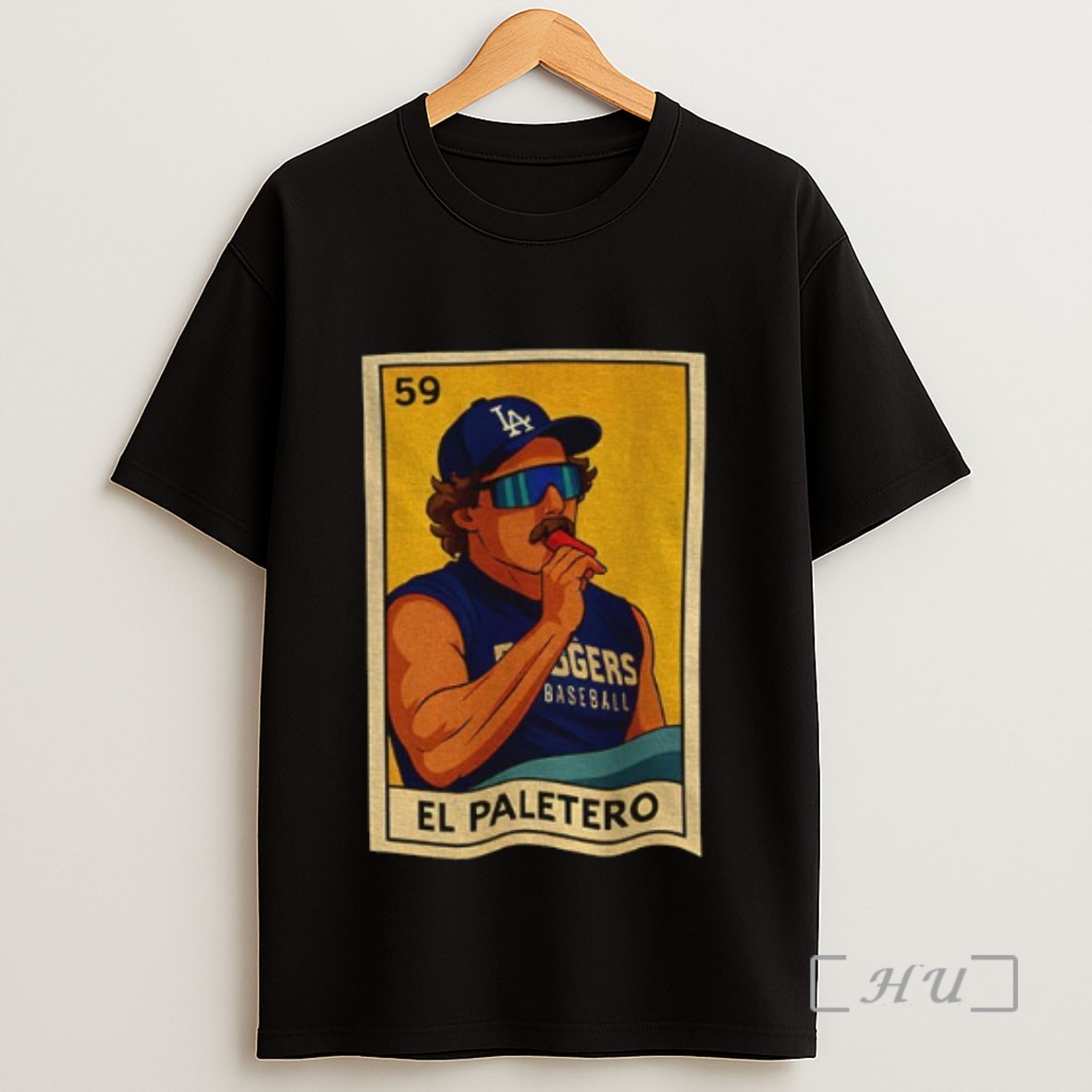Officials El Paletero Kike Hernandez Los Angeles Dodgers Mlb Baseball Card Sweatshirt Tee Shirt