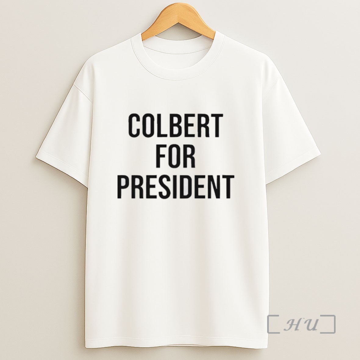 Officials Emma Thompson Wearing Colbert For President Sweatshirt Tee Shirt