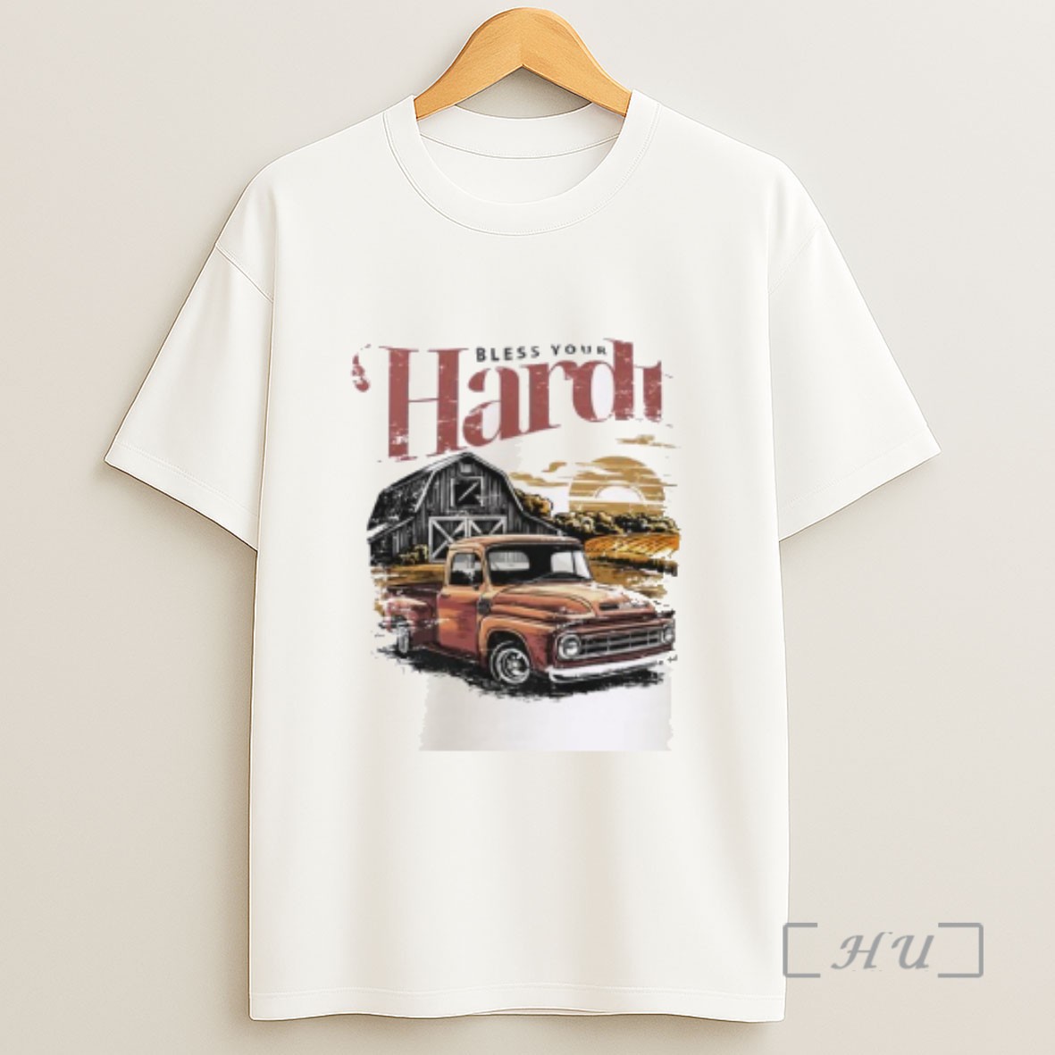 Officials Farmland Bless Your Hardt Heart Sweatshirt Tee Shirt