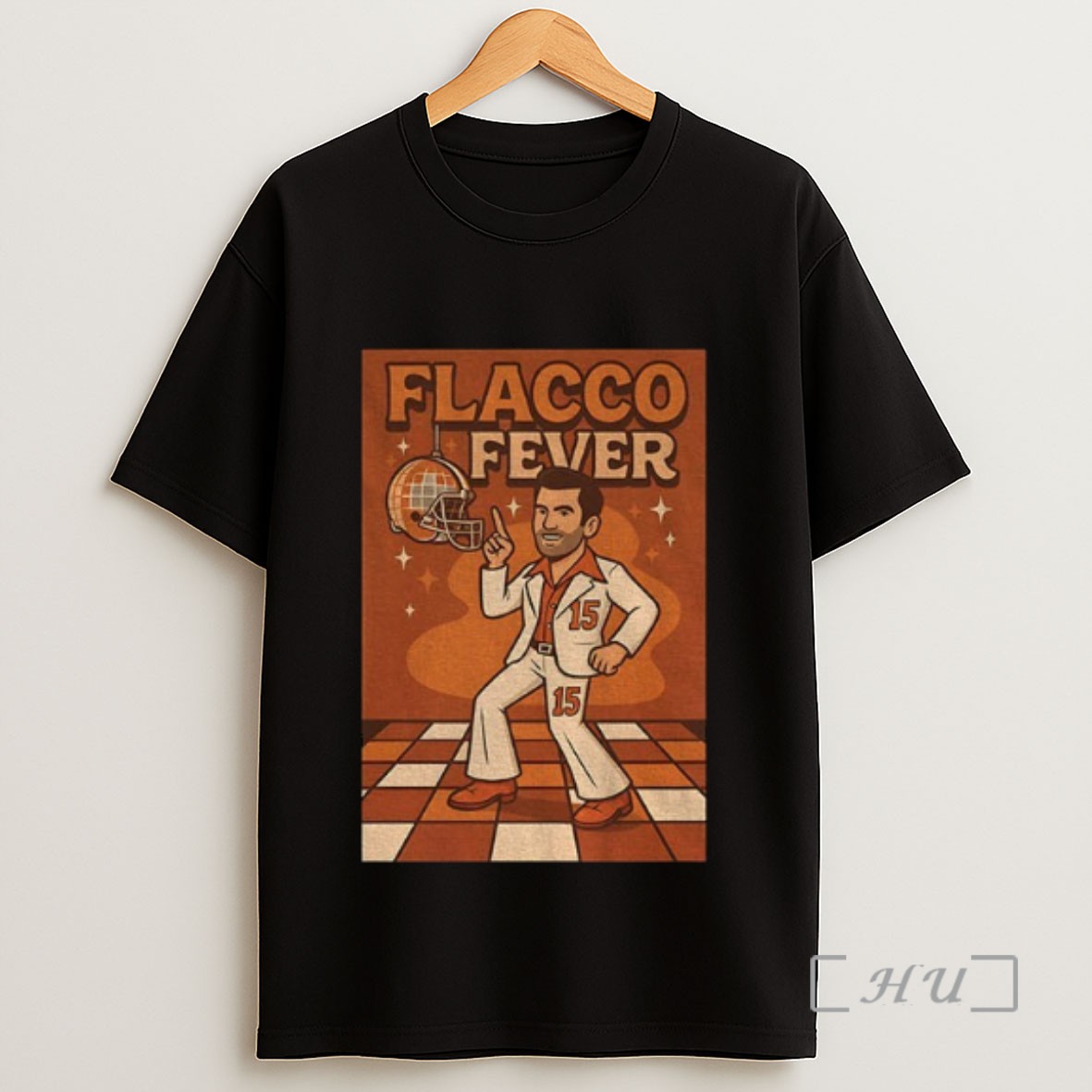 Officials Flacco Fever Charlie Jones Cleveland Browns Game Day Football Sweatshirt Tee Shirt