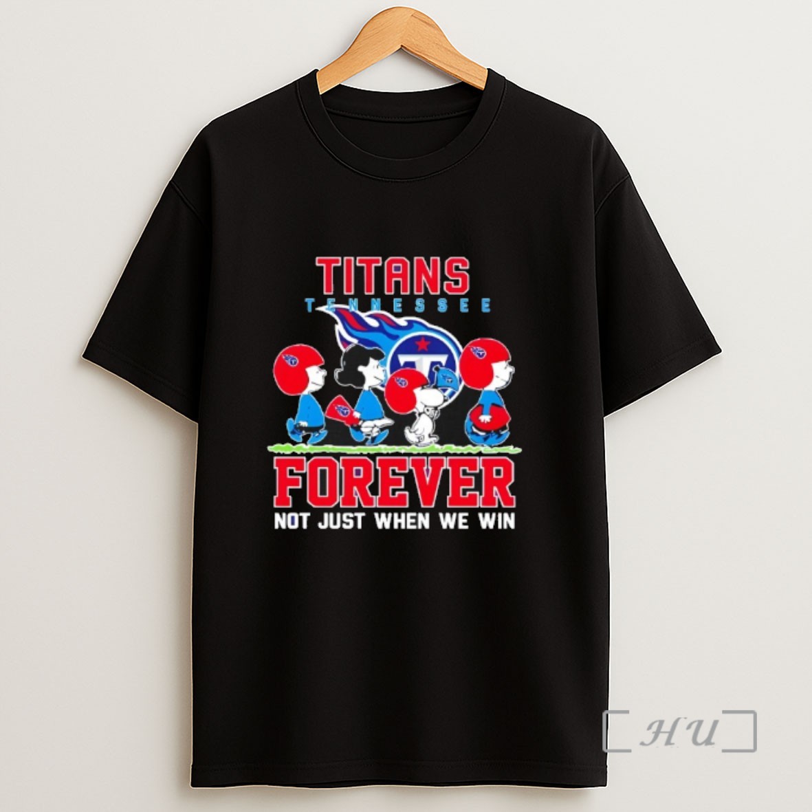 Officials Forever Tennessee Titans Not Just When We Win Peanuts Snoopy Walking Sweatshirt Tee Shirt