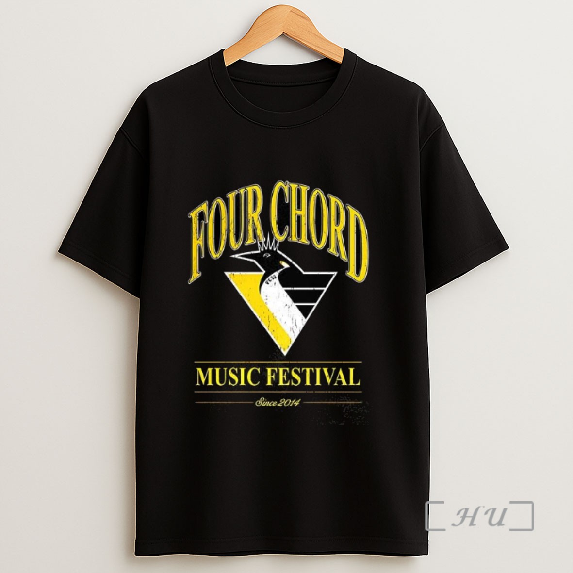 Officials Four Chord Music Penguins Sweatshirt Tee Shirt