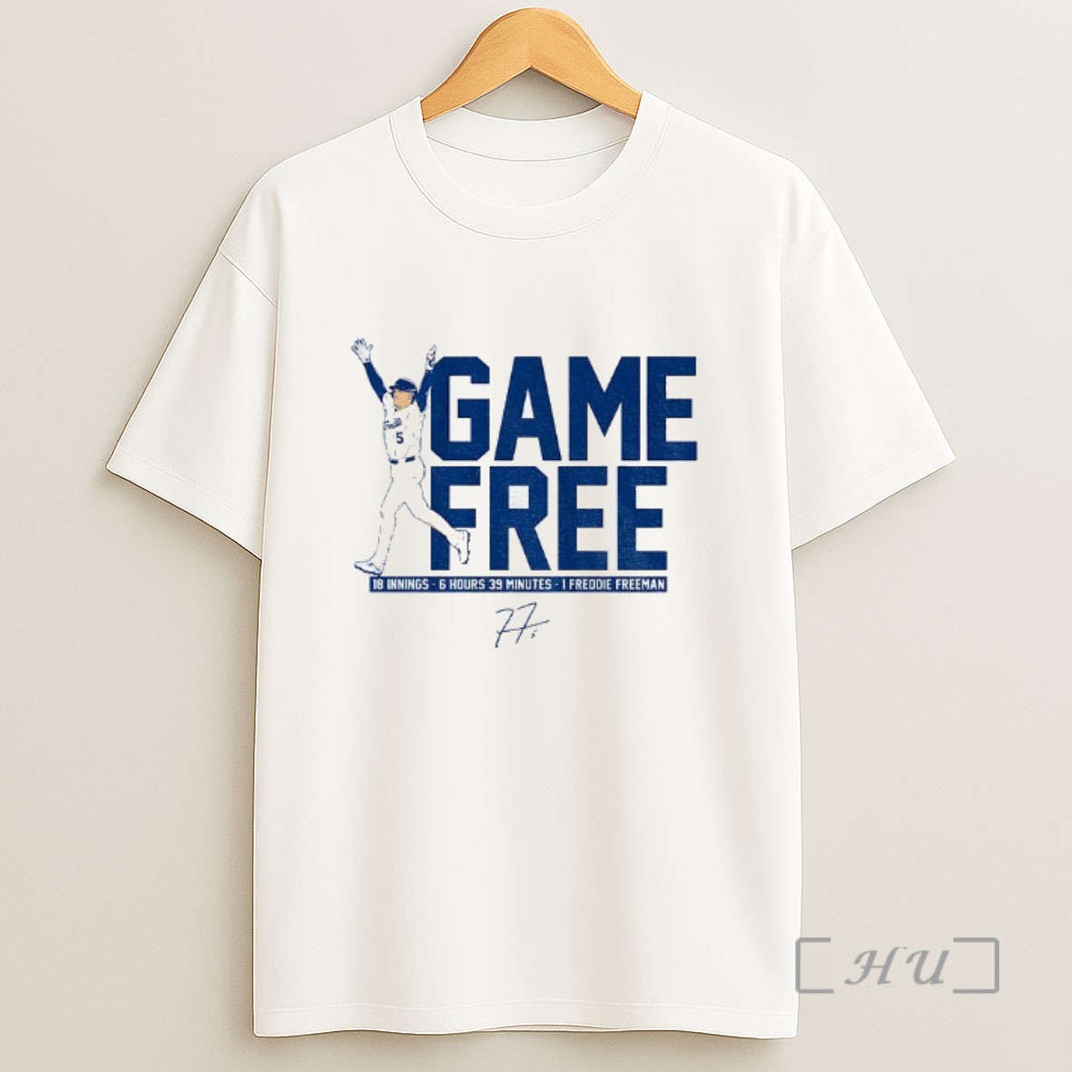 Officials Freddie Freeman Los Angeles Dodgers Game Free Baseball 18 Innings Mlb 2025 Sweatshirt Tee Shirt