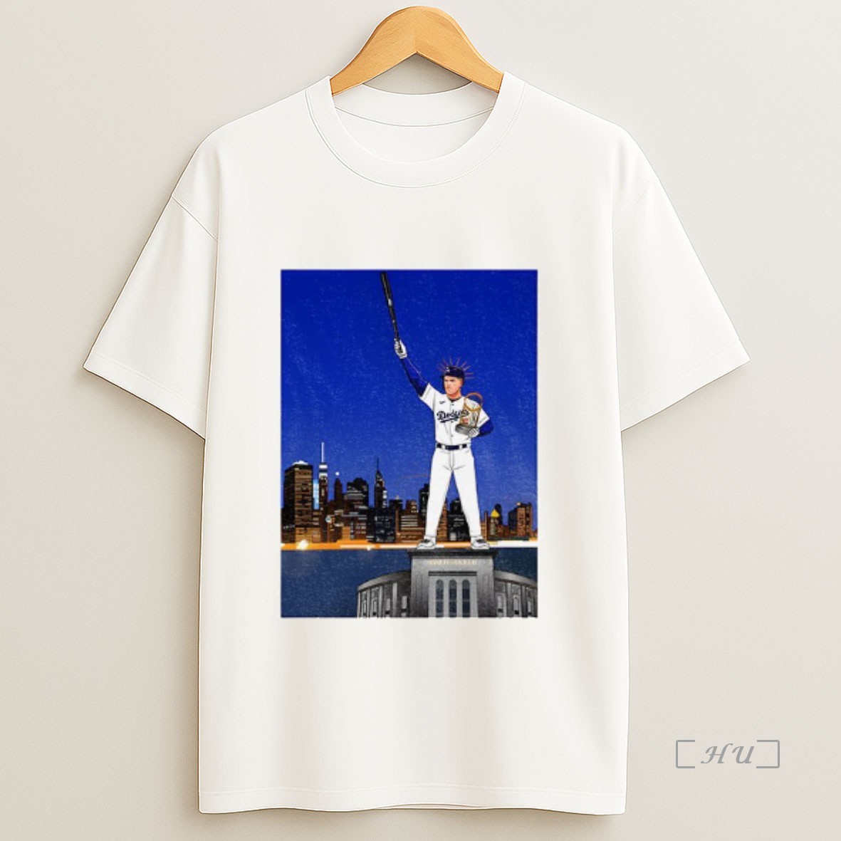 Officials Freddie Freeman Statue Of Liberty Dodgers 2024 Mvp Sweatshirt Tee Shirt