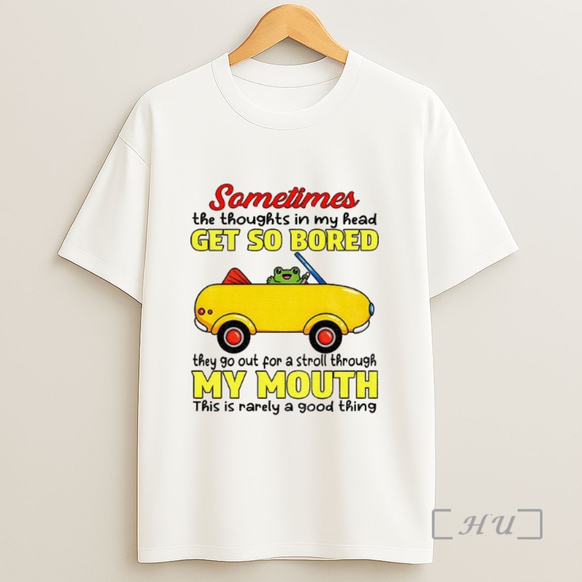 Officials Frog Sometimes The Thoughts In My Head Get So Bored They Go Out For A Stroll Through My Mouth Sweatshirt Tee Shirt
