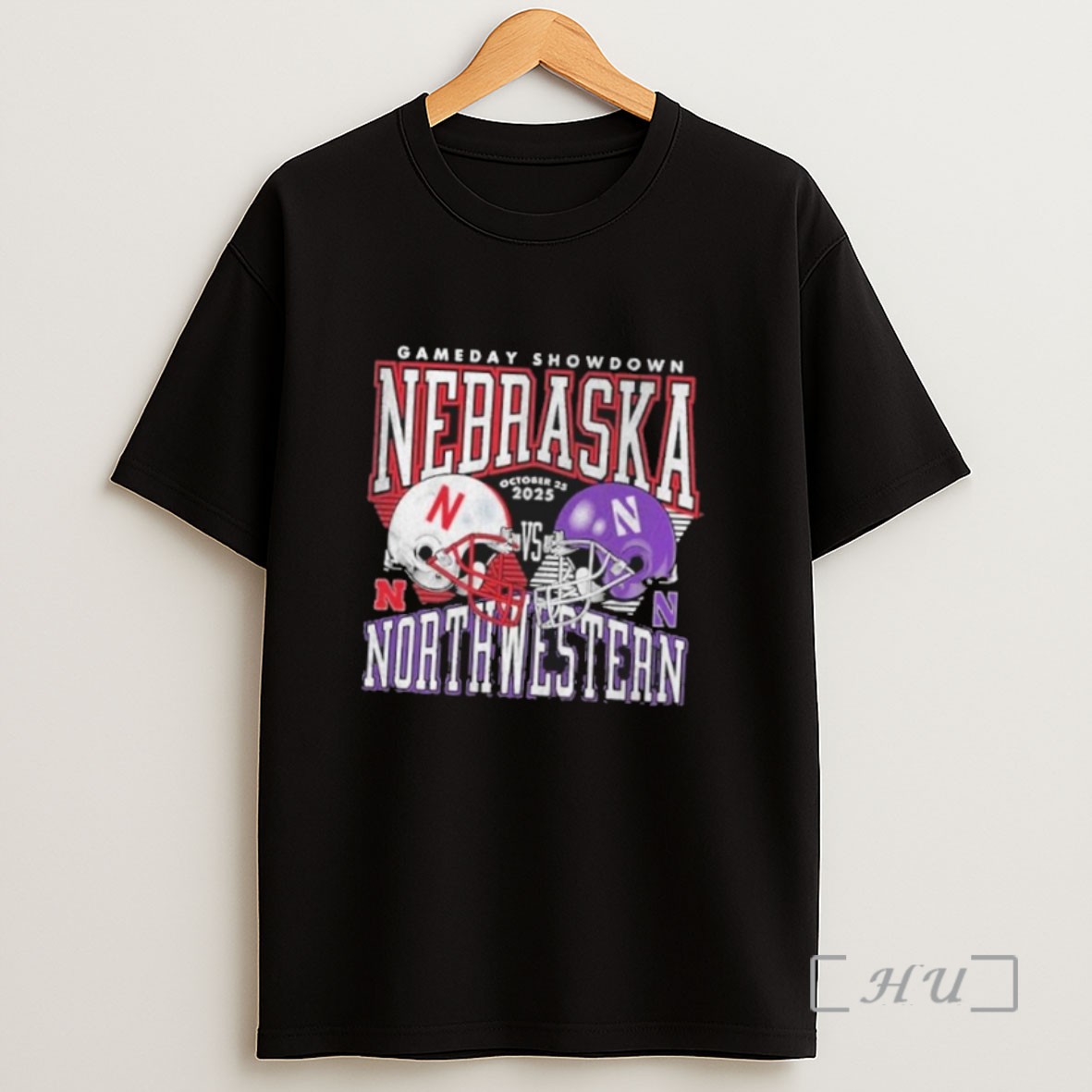 Officials Gameday Showdown 2025 Nebraska Cornhuskers Vs Northwestern Wildcats October 25 Sweatshirt Tee Shirt