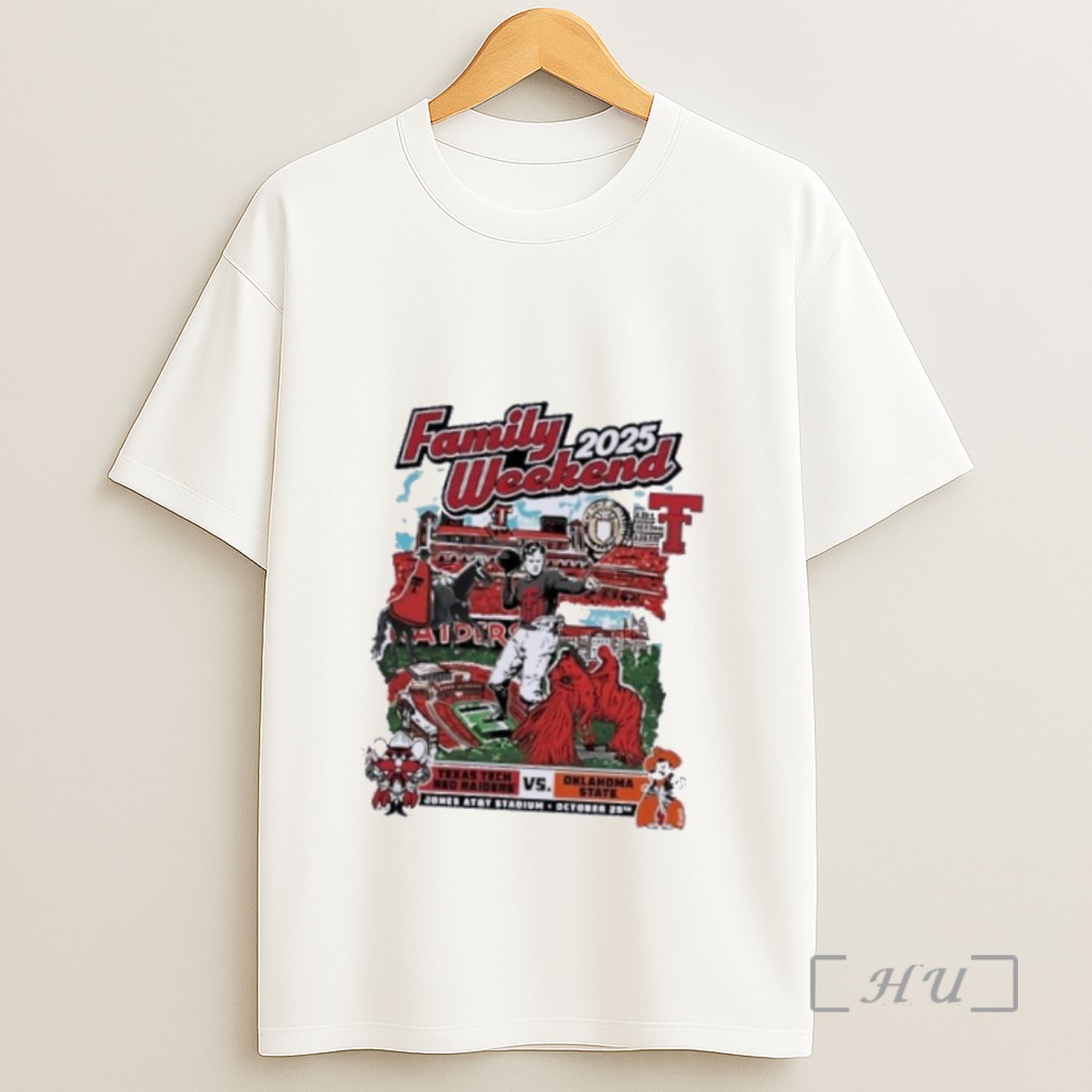 Officials Gameday Showdown 2025 Texas Tech Vs Sweatshirt Tee Shirt