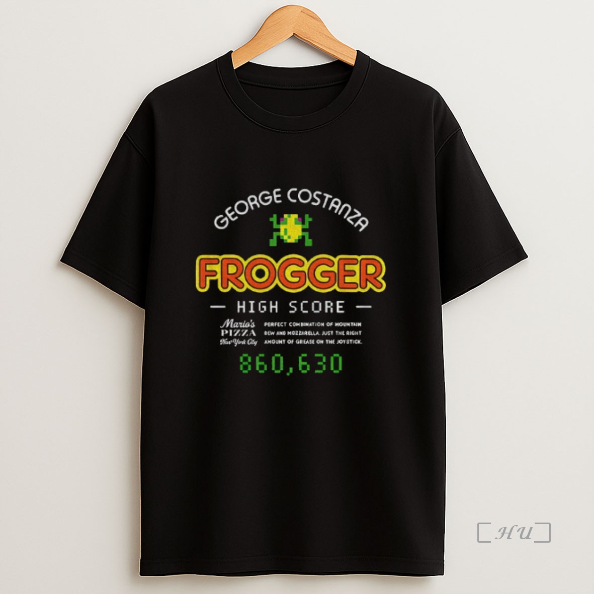 Officials George Costanza Frogger High Score Marios Pizza 860630 Sweatshirt Tee Shirt
