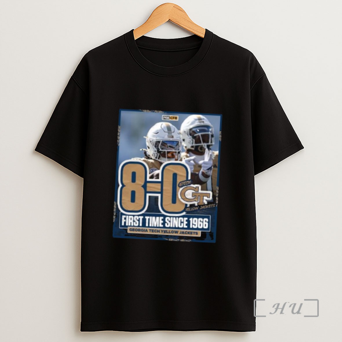 Officials Georgia Tech 8 0 First Time Since 1966 Sweatshirt Tee Shirt