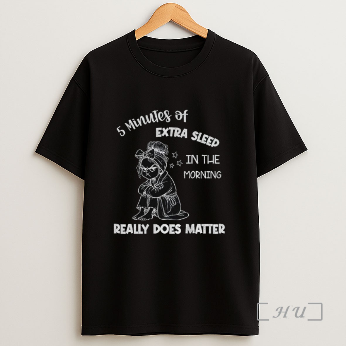 Officials Girl 5 Minutes Of Extra Sleep In The Morning Really Does Matter Sweatshirt Tee Shirt