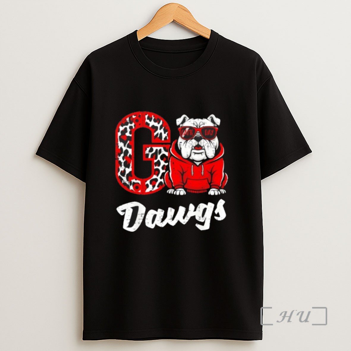 Officials Go Dawgs Mascot Bulldog Football Sweatshirt Tee Shirt
