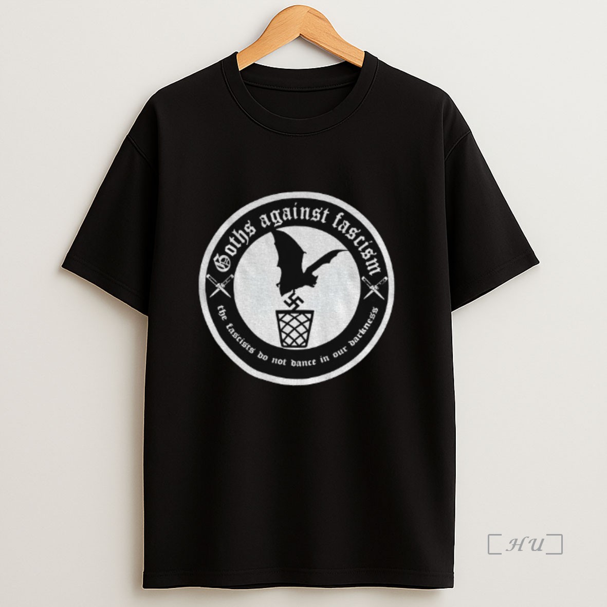 Officials Goths Against Fascism The Fascists Do Not Dance In Our Darkness Sweatshirt Tee Shirt