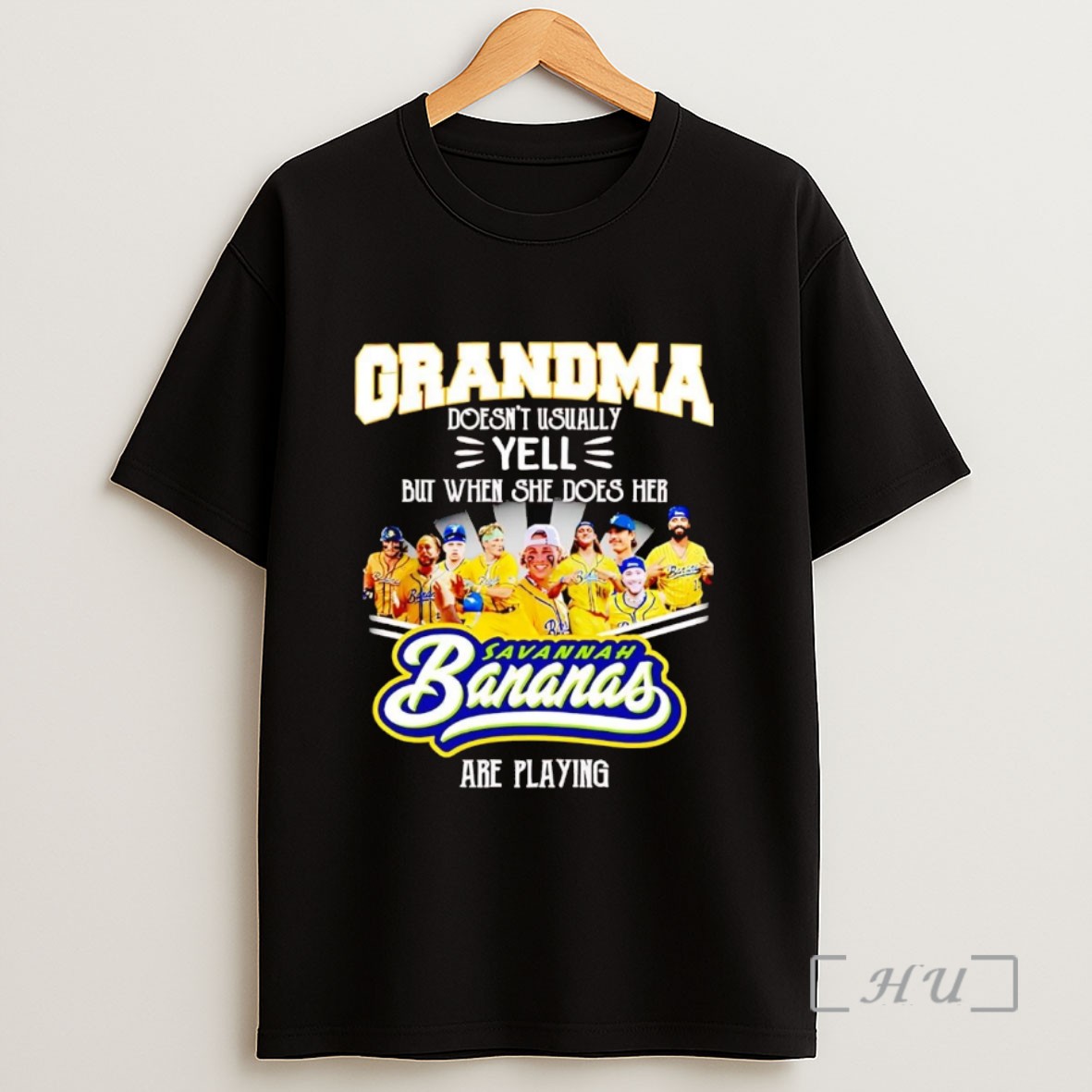 Officials Grandma Doesnt Usually Yell But When She Does Her Savannah Bananas Are Playing Sweatshirt Tee Shirt