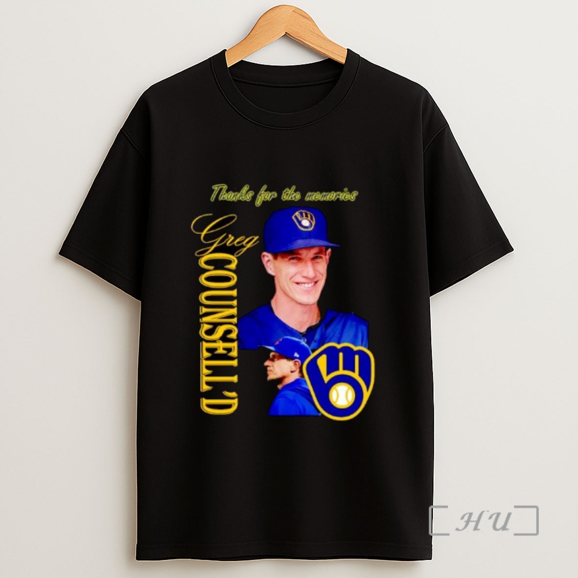 Officials Greg Counselld Milwaukee Brewers Thanks For The Memories Ornaments Sweatshirt Tee Shirt