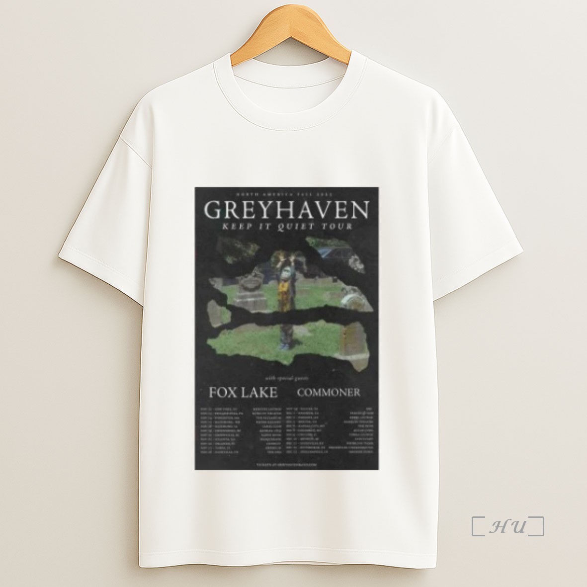 Officials Greyhaven Keep It Quiet Tour 2025 Sweatshirt Tee Shirt