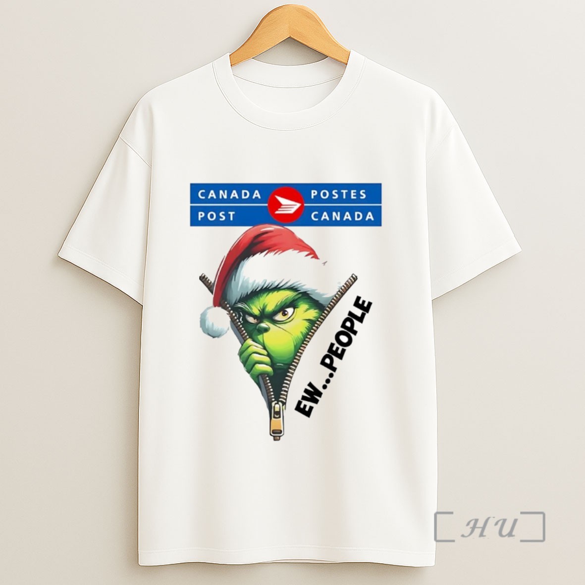 Officials Grinch Canada Post Ew People Christmas Sweatshirt Tee Shirt