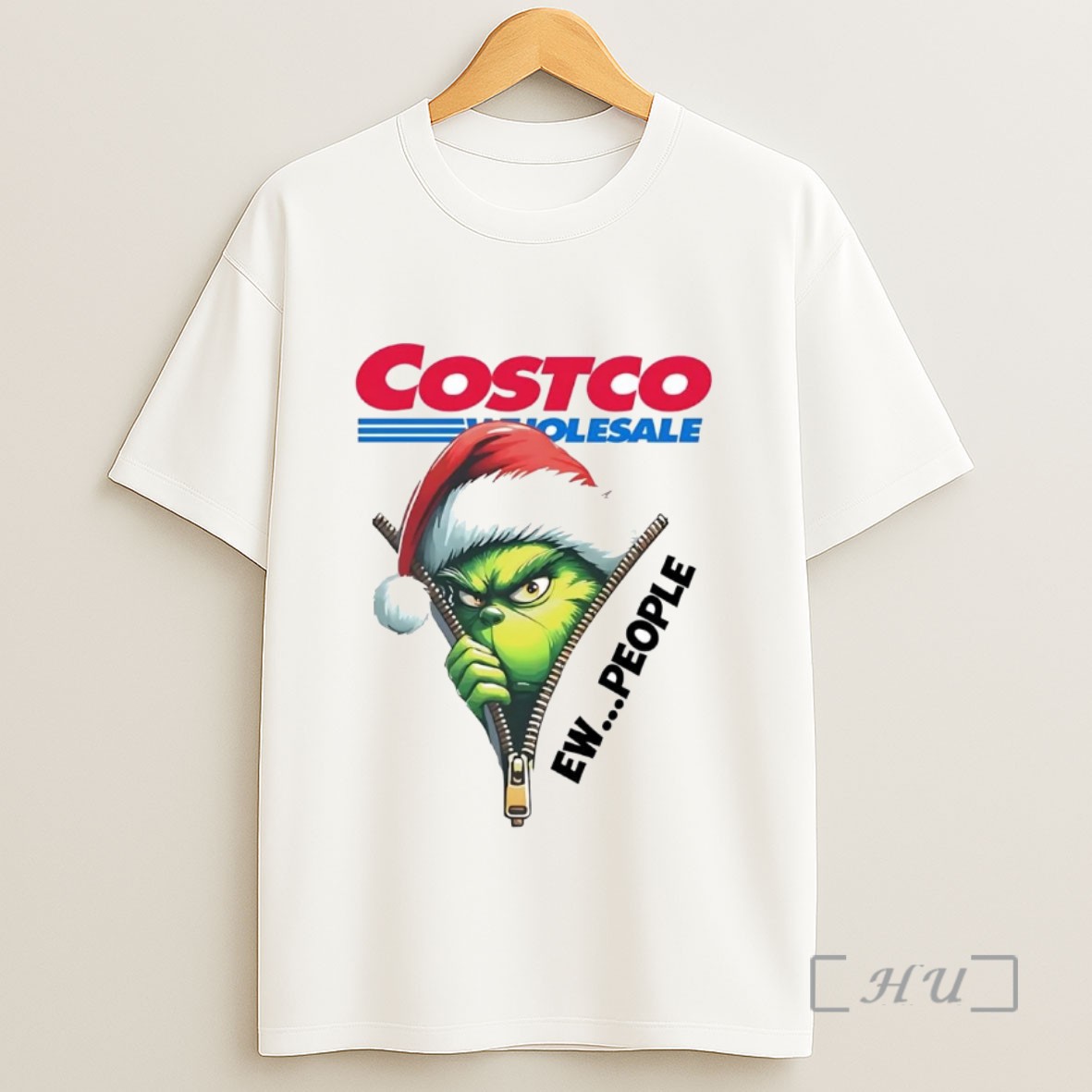 Officials Grinch Costco Wholesale Ew People Christmas Sweatshirt Tee Shirt