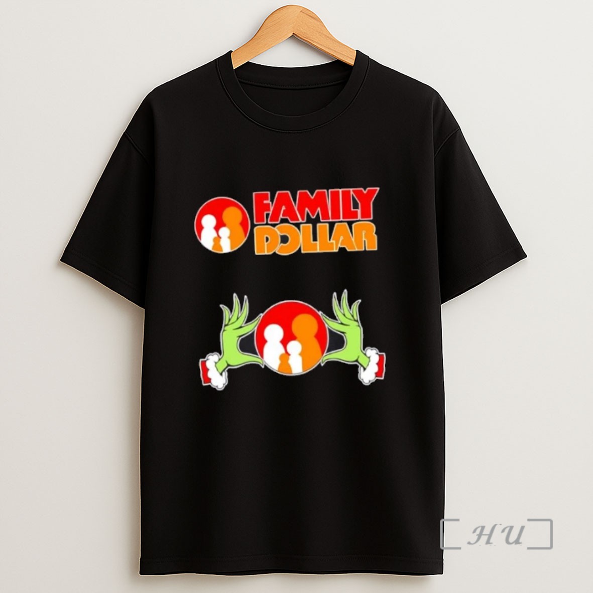 Officials Grinch Hands Love Family Dollar Christmas Sweatshirt Tee Shirt